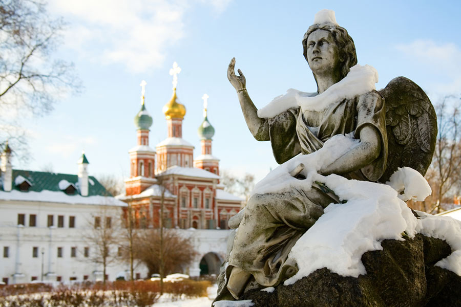 Новодевичий женский монастырь, Москва, Россия, Европа
